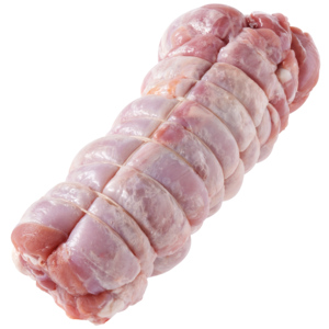 Gitzi Rücken ohne Knochen gerollt, Frankreich, tiefgekühlt, 5 x ca. 600 g