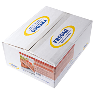 Fredag Rinds-Hamburger gegart mit Grillstreifen, tiefgekühlt, 75 g, 2,5 kg Fredag Rinds-Hamburger gegart mit Grillstreifen, tiefgekühlt, 75 g, 2,5 kg
