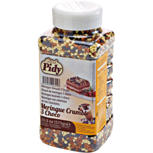 Pidy Meringue Streusel 3 Choco, 575 g Pidy Meringue Streusel 3 Choco, 575 g