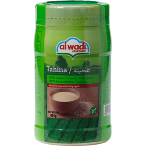 Al Wadi Tahina Sesamcreme, 454 g