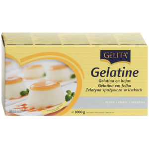 Gelita Blattgelatine Silber, 1 kg Gelita Blattgelatine Silber, 1 kg