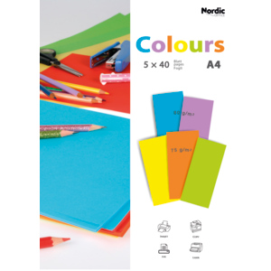 Nordic Büro Papier A4 farbig Pack zu 200 Blatt Nordic Büro Papier A4 farbig Pack zu 200 Blatt