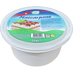 Züger Mascarpone, laktosefrei, 2 kg Züger Mascarpone, laktosefrei, 2 kg