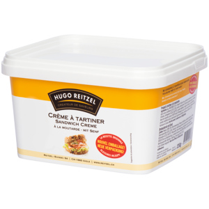Hugo Reitzel Sandwich Crème mit Senf, 1,25 kg Hugo Reitzel Sandwich Crème mit Senf, 1,25 kg