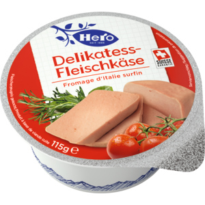 Hero Delikatess Fleischkäse, 3 x 115 g Hero Delikatess Fleischkäse, 3 x 115 g