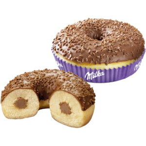 Milka Donut, tiefgekühlt, 12 x 65 g
