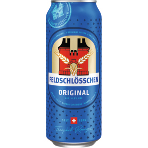 Feldschlösschen Original 4,8%, 4 x 6 x 50 cl