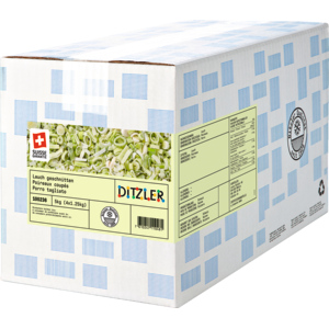 Ditzler Lauch geschnitten, Schweiz, TK, 4 x 1,25 kg