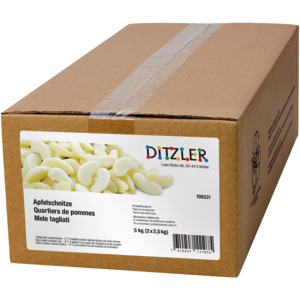 Ditzler Apfelschnitze TK 2 x 2,5 kg Ditzler Apfelschnitze TK 2 x 2,5 kg