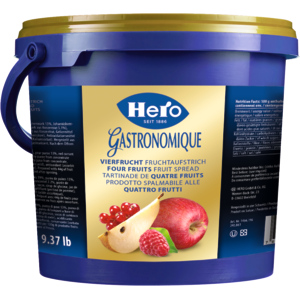 Hero Konfitüre Vierfrucht, 4,25 kg Hero Konfitüre Vierfrucht, 4,25 kg