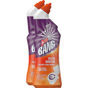 Cillit Bang WC Reiniger Kalk & Urinstein, 2 x 750 ml
