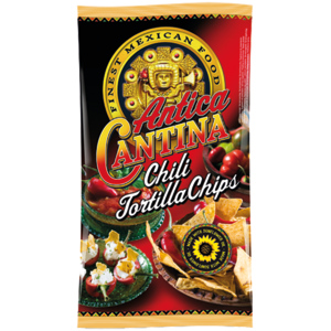 Antica Cantina Tortilla Chips, Chili, 750 g Antica Cantina Tortilla Chips, Chili, 750 g