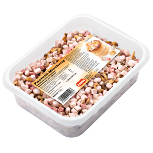 Pastetli Mischung gekocht, ohne Sauce, tiefgekühlt, ca. 2,5 kg Pastetli Mischung gekocht, ohne Sauce, tiefgekühlt, ca. 2,5 kg
