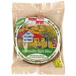 Bischofberger Appenzeller Bärli-Biber vegan, 60 g Bischofberger Appenzeller Bärli-Biber vegan, 60 g