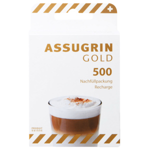 Assugrin Gold Nachfüllpack, 500 St Assugrin Gold Nachfüllpack, 500 St