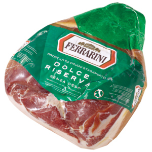 Ferrarini Rohschinken Dolce Riserva Master Club, ca. 6 kg Ferrarini Rohschinken Dolce Riserva Master Club, ca. 6 kg