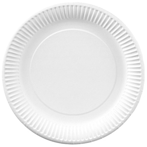 Pappteller Verive Ø 28 cm, weiss, Pack zu 50 Stück Pappteller Verive Ø 28 cm, weiss, Pack zu 50 Stück