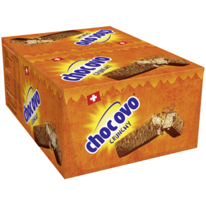 Choc Ovo Crunchy, 25 x 20 g Choc Ovo Crunchy, 25 x 20 g