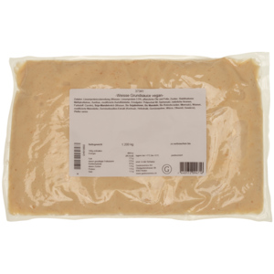 Gastronomics Weisse Grundsauce, vegan, 1,2 kg Gastronomics Weisse Grundsauce, vegan, 1,2 kg