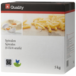 Quality Spiralen, 4-Ei, 5 kg