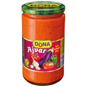 Dona Ajvar scharf, 680 g Dona Ajvar scharf, 680 g