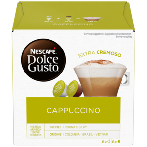 Nescafé Dolce Gusto Cappuccino, 3 x 16 Portionen, 128 g