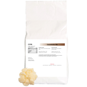Felchlin Cacaobutter Bio, geraspelt, 2,5 kg Felchlin Cacaobutter Bio, geraspelt, 2,5 kg