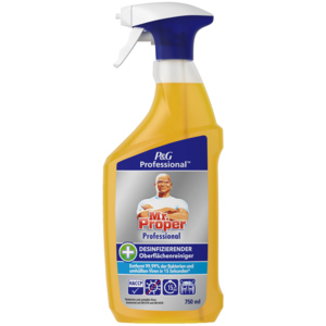 Mr.Proper Professional desinfizierender Oberflächenreiniger, 750 ml Mr.Proper Professional desinfizierender Oberflächenreiniger, 750 ml