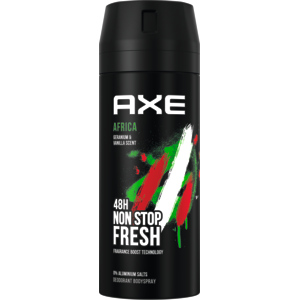 Axe Deo Aerosol Africa, 2x150 ml Axe Deo Aerosol Africa, 2x150 ml