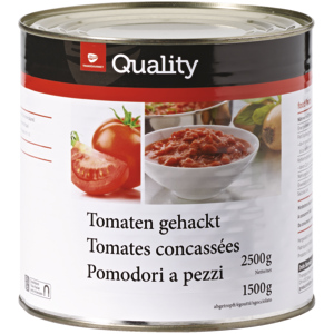 Quality Tomaten gehackt, 2,5 kg Quality Tomaten gehackt, 2,5 kg