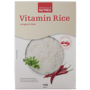 Parboiled Vitamin Rice, 6 x 1 kg Parboiled Vitamin Rice, 6 x 1 kg