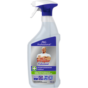 Mr.Proper Professional desinfizierender Fettlöser Spray 2 in 1, 750 ml Mr.Proper Professional desinfizierender Fettlöser Spray 2 in 1, 750 ml