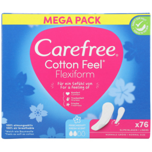 Carefree Slipeinlagen Flexi Fresh, 76 St Carefree Slipeinlagen Flexi Fresh, 76 St