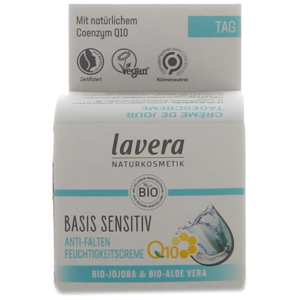 Lavera basis sensitiv Anti-Falten Feuchtigkeitscreme Q10, 50ml Lavera basis sensitiv Anti-Falten Feuchtigkeitscreme Q10, 50ml