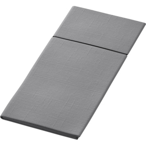 Bio Duniletto Slim Bestecktasche, 40 x 33 cm, granite grey, 65 St