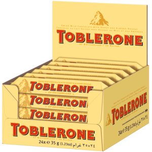Toblerone Milch, 24 x 35 g Toblerone Milch, 24 x 35 g