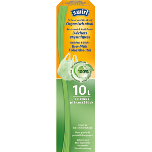 Swirl Bio Müllbeutel, 10 l, Rolle zu 10 Stück Swirl Bio Müllbeutel, 10 l, Rolle zu 10 Stück