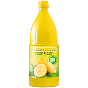 Limonina Zitronensaft forte, (grün), 6 x 1 l