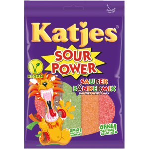 Katjes Sour Power, saure Bänder, 24 x 200 g Katjes Sour Power, saure Bänder, 24 x 200 g