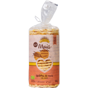 Leib und Gut Bio Maiswaffeln mit Meersalz, 3 x 120 g Leib und Gut Bio Maiswaffeln mit Meersalz, 3 x 120 g