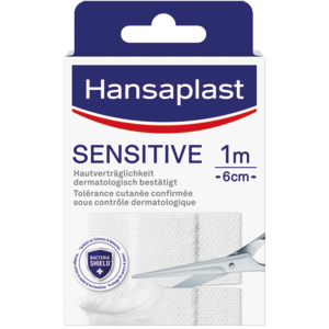 Hansaplast Pflaster Sensitive Meter, 2 x 1 m x 6 cm Hansaplast Pflaster Sensitive Meter, 2 x 1 m x 6 cm
