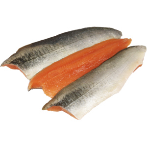 Quality ASC Saiblings Filet, mit Haut, grätenarm, ca. 300 - 500 g, ca. 1 kg