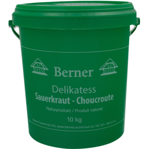 Berner Sauerkraut roh, 10 kg Berner Sauerkraut roh, 10 kg