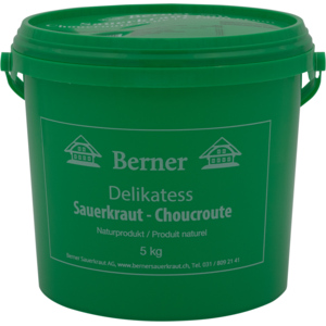 Berner Sauerkraut roh, 5 kg Berner Sauerkraut roh, 5 kg