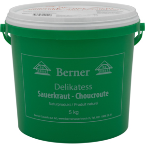 Berner Wein Sauerkraut gekocht, 5 kg