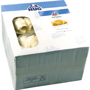 Hug Mini Schinkengipfeli, offen, tiefgekühlt, 75 x 32 g Hug Mini Schinkengipfeli, offen, tiefgekühlt, 75 x 32 g