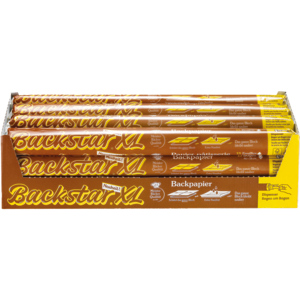 Backstar Backpapier Bögen XL 46 x 38 cm Pack zu 12 Rollen zu 15 Stück
