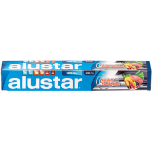 Alustar Aluminiumfolie Ideal RG7 30 cm x 20 m Pack zu 6 Stück Alustar Aluminiumfolie Ideal RG7 30 cm x 20 m Pack zu 6 Stück