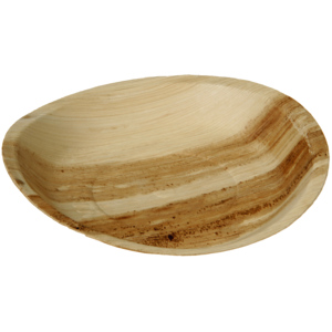Teller Palmblatt, Ø24cm x 30mm, Pack zu 25 Stück Teller Palmblatt, Ø24cm x 30mm, Pack zu 25 Stück