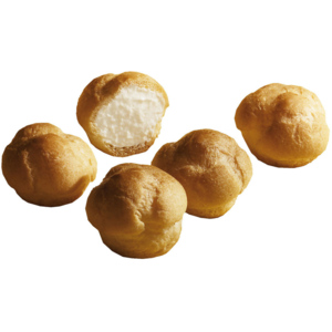 Mini Windbeutel mit Rahm, tiefgekühlt, 2 x 500 g Mini Windbeutel mit Rahm, tiefgekühlt, 2 x 500 g
